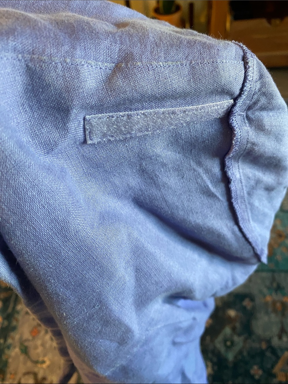 Talbots Violet Collared Button Shirt - Picture 8 of 8